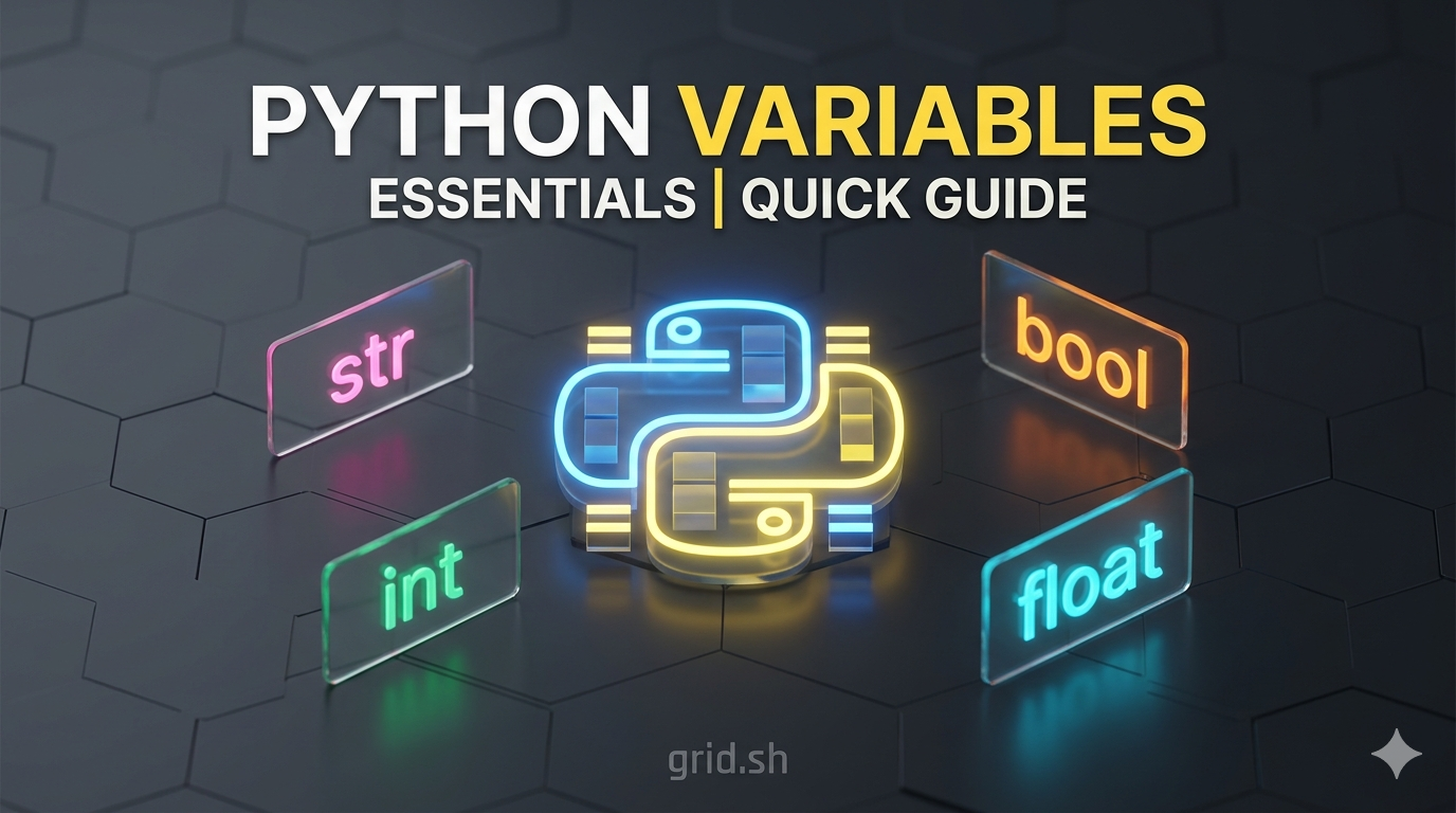 Python за 60 секунд: Всё о переменных